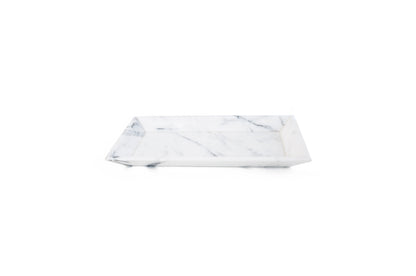 White Carrara Serving Tray