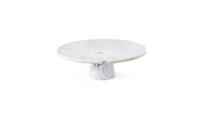 White Carrara/Black Marquina Stand Cake